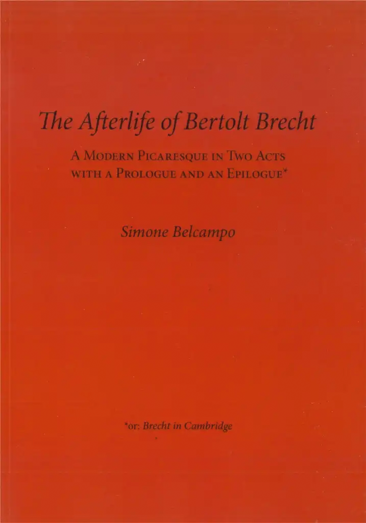 The Afterlife of Bertolt Brecht